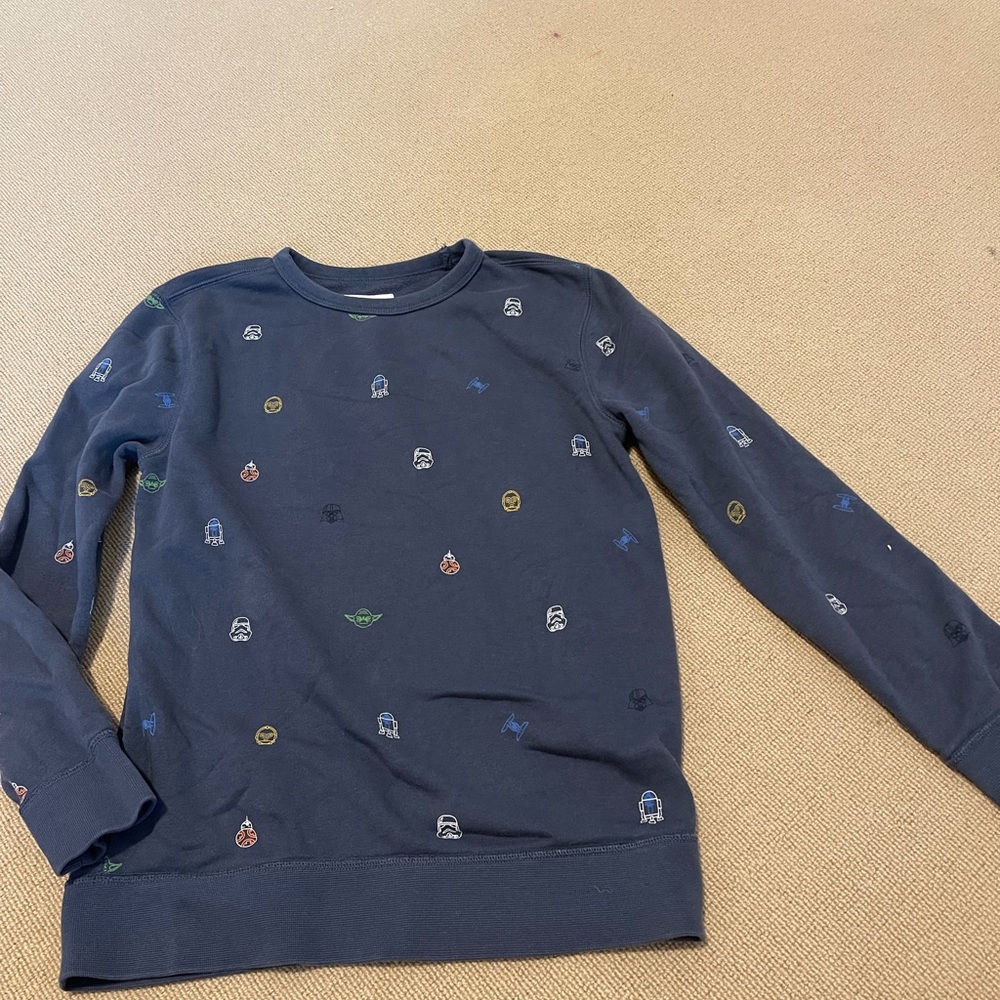 STAR WARS kids gap size x-large crew neck